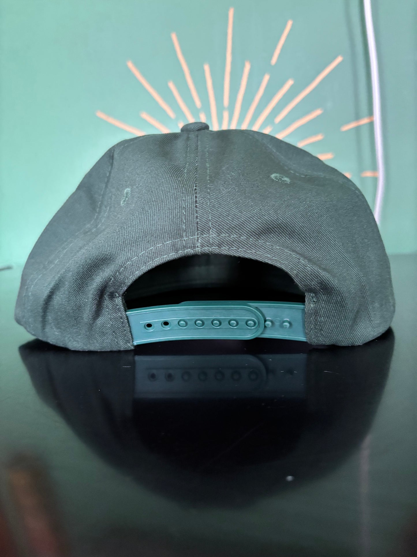 MOKAN Railcams Custom Made Burlington Northern Snap Back Caps - Made to order