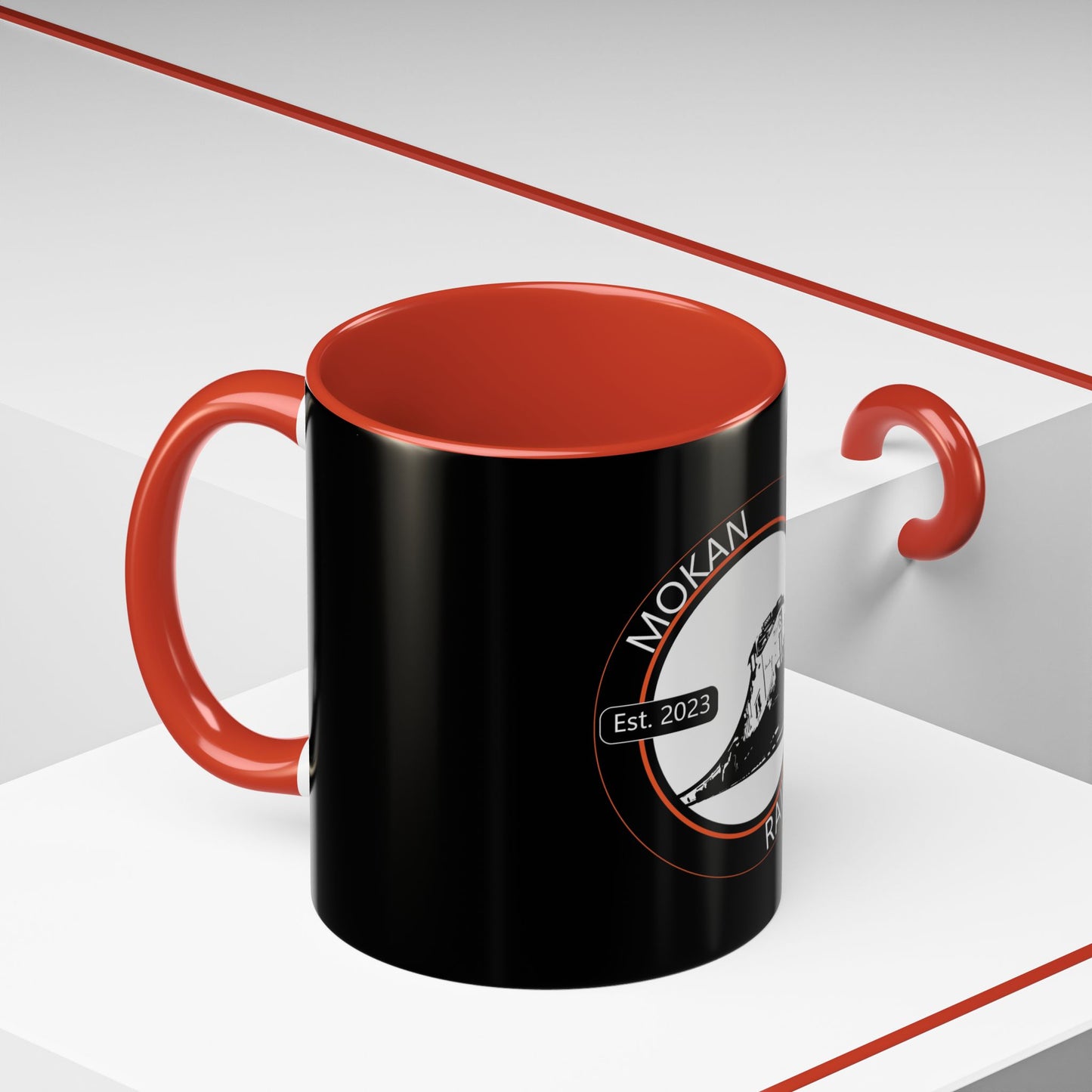 MOKAN Railcams - Coffee Mug for Rail Enthusiasts