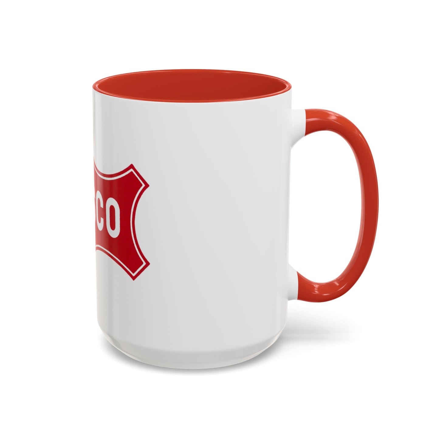 MOKAN Railcams 11oz 15oz Red Frisco Mug