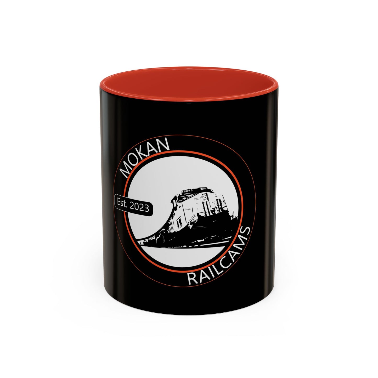 MOKAN Railcams - Coffee Mug for Rail Enthusiasts