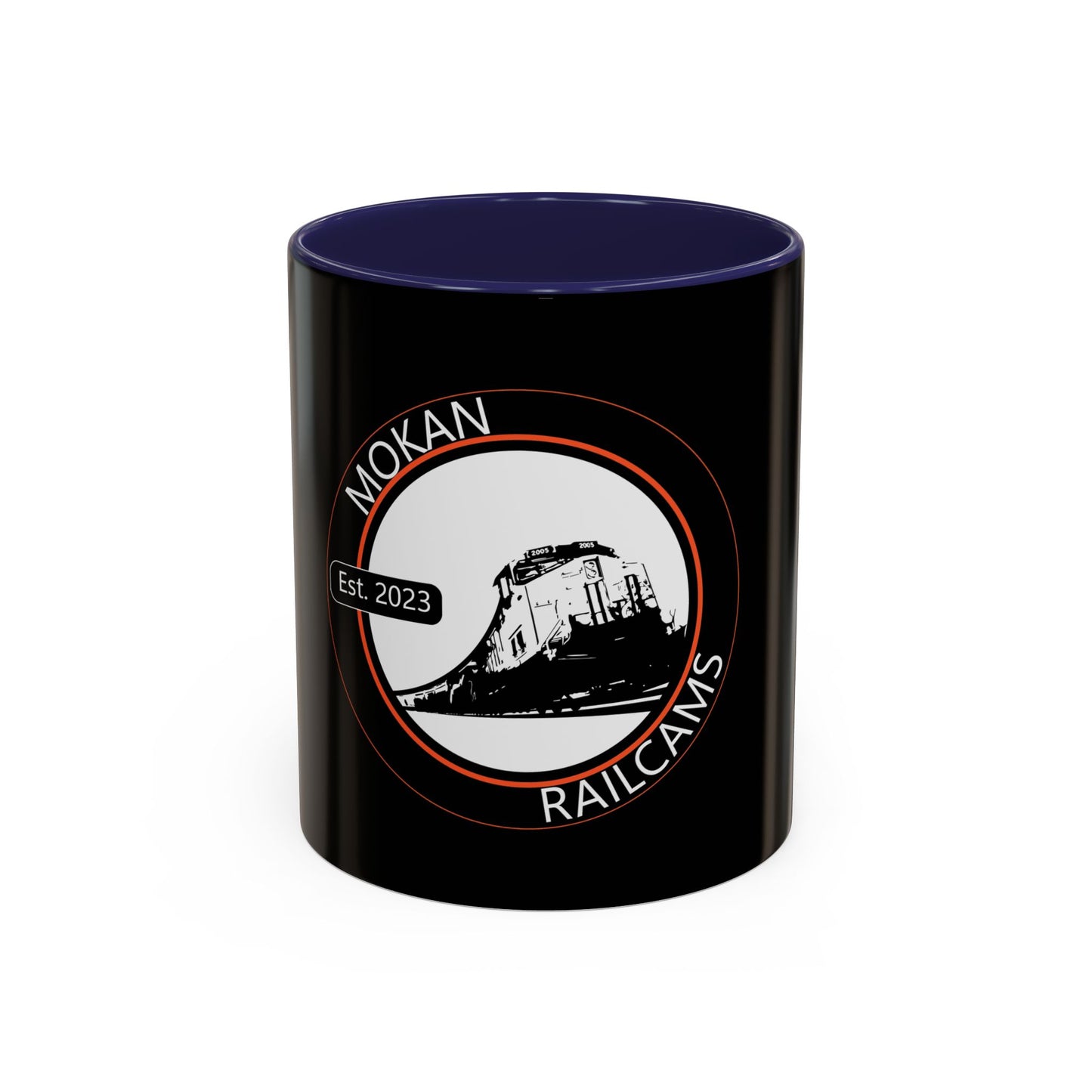 MOKAN Railcams - Coffee Mug for Rail Enthusiasts