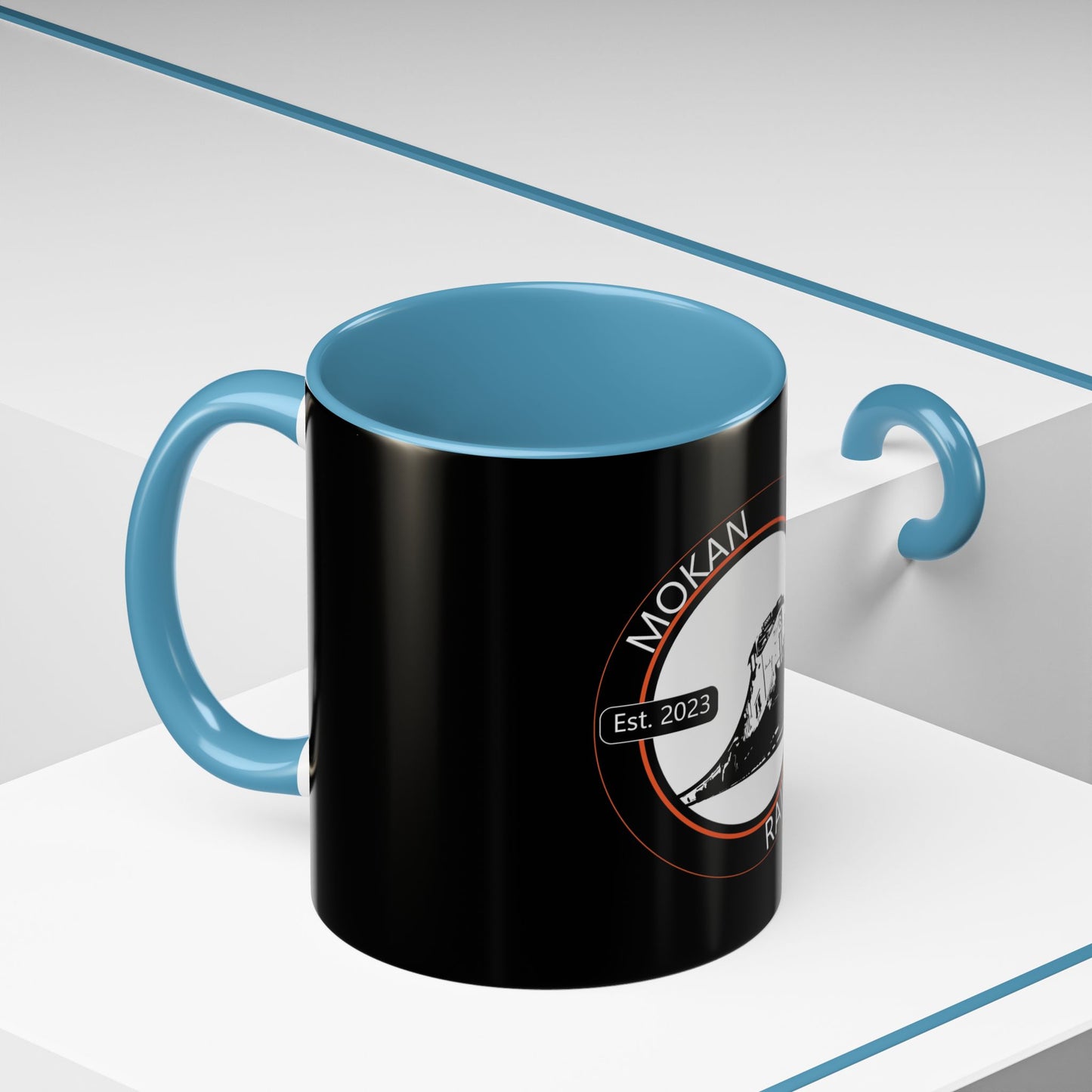 MOKAN Railcams - Coffee Mug for Rail Enthusiasts