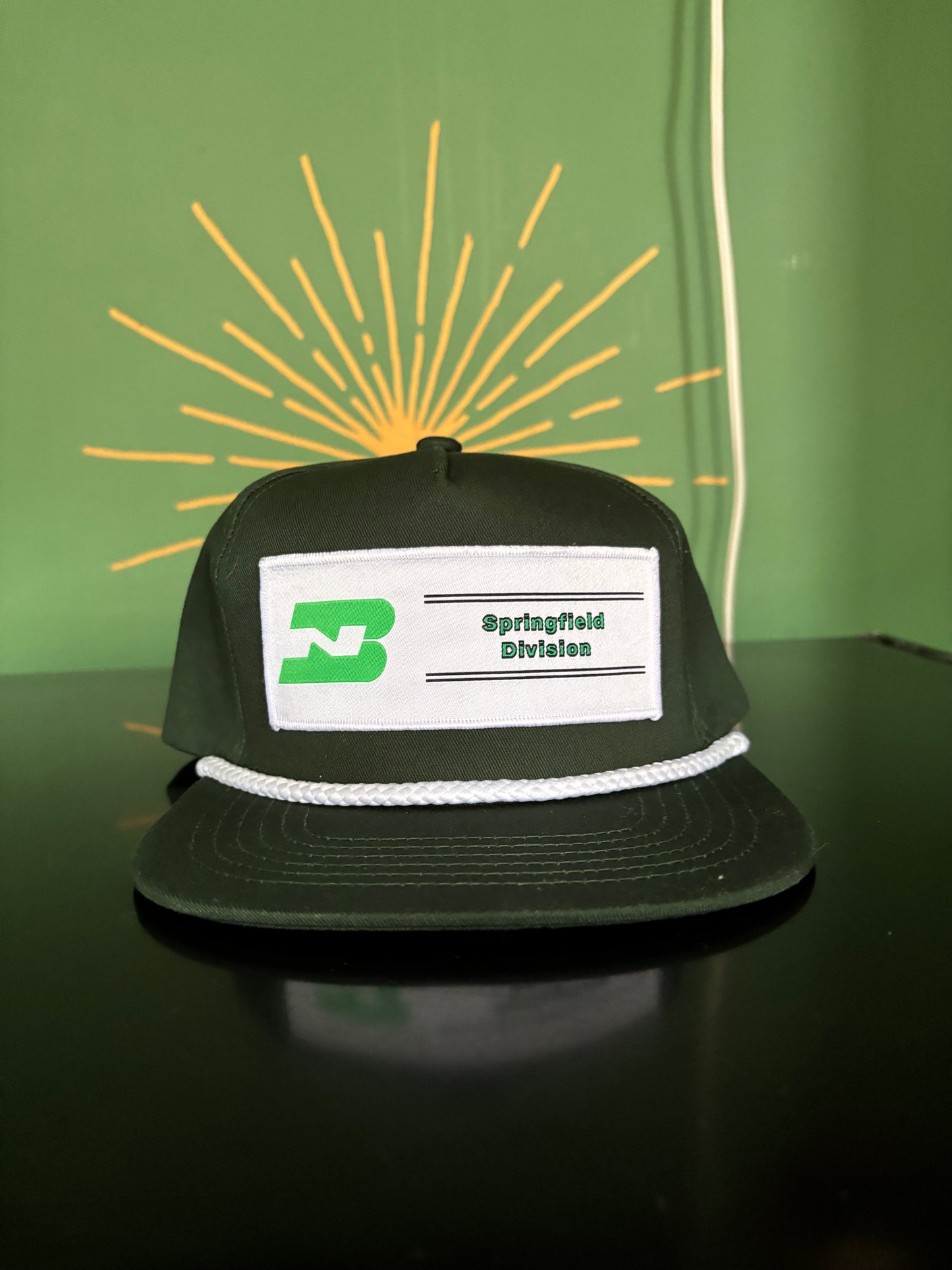 MOKAN Railcams Custom Made Burlington Northern Snap Back Caps - Made to order