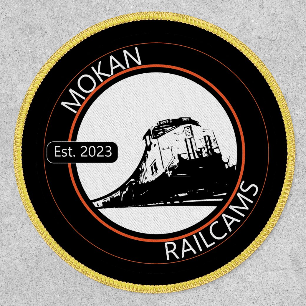 MOKAN Railcams Logo Patch 3''